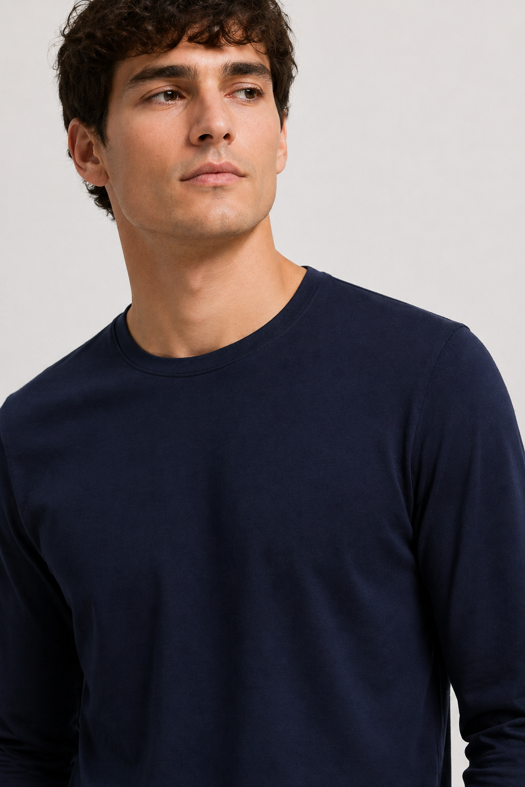 İnce Uzun Kollu T-Shirt - Görsel 9